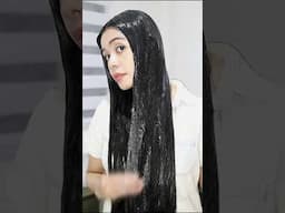 DIY Japanese Hair Straightening Hair Treatment #haircare #hair #longhair #diyhairmask #hairgrowth