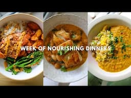 Week Of Nourishing Dinners