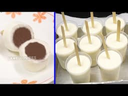 Picolé Cremoso de Coco e Chocolate em copos descartáveis (Delicioso )