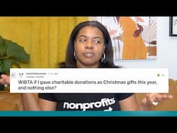 Is a charitable donation actually a gift?: AITA Christmas gift story from Reddit