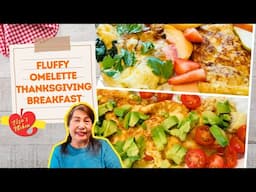 Fluffy Omelette Thanksgiving Breakfast - Elsa's Kitchen