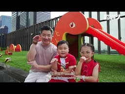 Festive Greetings from Uncle Alvin, Baozi and Hongdou! Alvin叔叔、包子和红豆来拜年！！