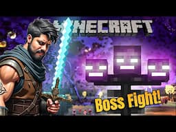 #25 | EPIC BOSS BATTLE Tonight | Minecraft Survival SMP w/ @shreemanlegendliveofficial  | India