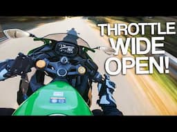 The SCREAM of 15.000 rpm - Kawasaki Ninja ZX-4RR exhaust sound [RAW Onboard]