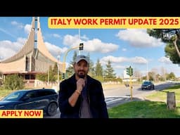 Italy Work Permit update 2025 || Decreto Flussi 2025 || 04/02/25