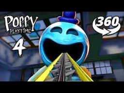 Poppy Playtime 4 Roller Coaster VR: I ALMOST Died [360° Video]