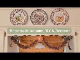 Homemade Autumn DIY & Decorate with Me!