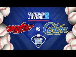 METRO vs COLÓN | BÉISBOL ⚾ JUVENIL 2025 | #FullBeis | EN VIVO