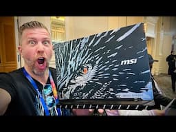 2025 MSI Titan 18 HX Dragon Edition Hands On with RTX 5090 and Intel Core Ultra 9 285HX!