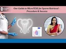 Low Sperm Count | Sperm Removal from Testis | MicroTESE Procedure | #ivf Pregnancy-Dr. Sangeetha M J