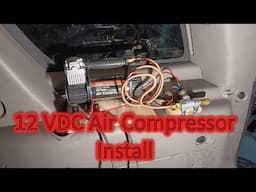 12 Volt Air Compressor Installation