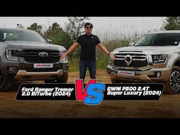 GWM P500 2.4T VS Ford Ranger Tremor (2024) Review