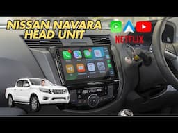 This is the ULTIMATE Head Unit for Your Nissan Navara (FULL INSTALL / CARPLAY / YOUTUBE ETC)