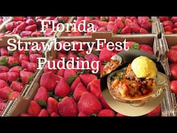 Fresh Decadent Florida Strawberry Fest Pudding is a Must-Try Delight