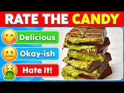 Rate the Candy & Snack Challenge | Ultimate Snack & Candy Tier List