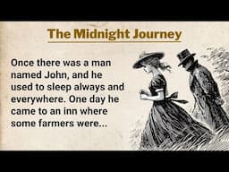 Improve your English ⭐ Level 5 | English Story -The Midnight Journey