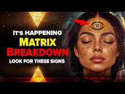 WARNING! You Have Only 30 Days to Prepare for the MATRIX Breakdown!