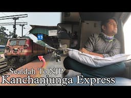 Sealdah-Sabroom Kanchanjunga Express Full Train Journey Vlog In 3rd AC | Part-1 | Sealdah To NJP