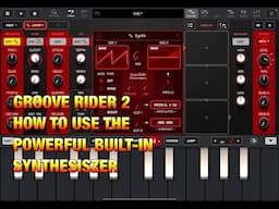 Groove Rider 2 - How To Use The Built-In Synth - How To Save Custom Presets