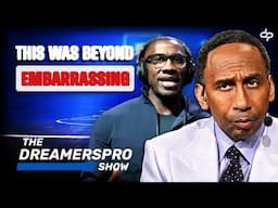 Stephen A Smith Forces Shannon Sharpe Into Submission On Live TV During Heated Jordan Lebron Debate