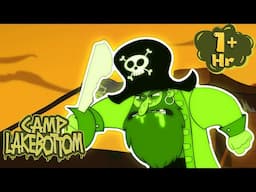 THE HAUNTING OF THE PIRATE'S GHOST | Spooky Compilation for Kids | Camp Lakebottom