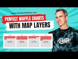 Advanced Tableau Charts: Create a Waffle Chart Using Map Layers