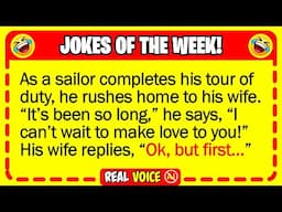 🤣 BEST JOKES OF THE WEEK! - A newly married sailor is stationed on a remote... | Funny Dad Jokes