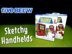 $10 Classic Arcade Handheld Game System | Five Below Review