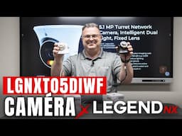 LGNXTO5DIWF Caméra Tourelle 5MP avec Éclairage Intelligent Double | LegendNX