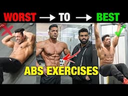 BEST & WORST ABS EXERCISE | Six Pack Abs Workout