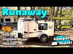 Runaway Camper Modifications & Setup - Camper Tours!