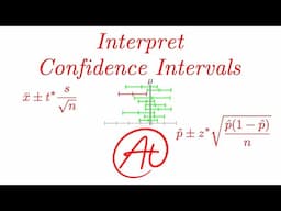 Interpreting Confidence Intervals EXPLAINED in 3 Minutes with Examples