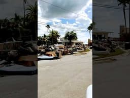 We found neighborhood destroyed by Hurricane Milton #hurricanemilton  #hurricane #florida