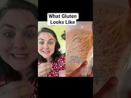 This is what gluten looks like and why we call it a gluten network #baker #bread #gluten #breadbaker