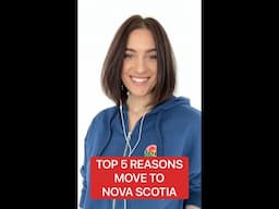 Top Reasons to move to Nova Scotia #shorts #novascotia #halifax