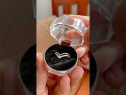 Unboxing Real Gold Wishbone Studded Ring from Tiktok | MJM Gold Jewelry | Simple Life 🇵🇭