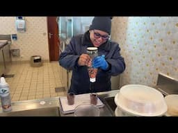 Sapphire Prince Cruise Root Beer Float Treat in Antarctica =)  YUMMY!!!   - Antarctica - ECTV