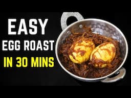 Egg Roast Recipe - Easy Kerala Style Mutta Roast | Nisa Homey