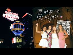 GIRLS TRIP TO LAS VEGAS VLOG 🇺🇸🎰💸 rodeo, thrifting + magic mike!