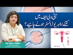 How Many Embryos Should Be Transferred During IVF? | Dr. Naila Jabeen