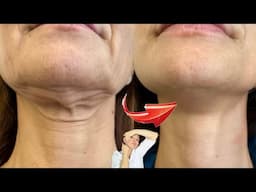 13 Min Massage for SAGGING NECK, TURKEY NECK, WRINKLES ON THE NECK