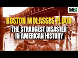 Boston Molasses Flood: The Strangest Disaster in American History #sponsored