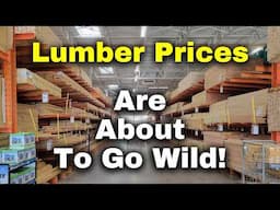 Lumber Prices Are About to Go Wild! What You Need to Know About What's Coming in 2025!!