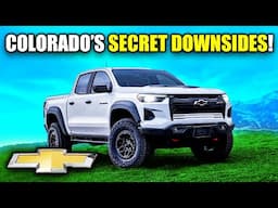 2025 Chevrolet Colorado - An Honest Assessment of Its Pros and Cons!