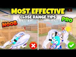 Most Effective Close Range Tactics In BGMI💥| Close Range Tips/Tricks In Update 3.6 | Mew2.