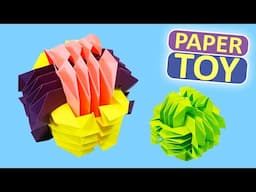 Easy Origami Pop It Fidgets. Funny Moving PAPER TOYS. Antistress