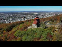 Peak Fall Berks County Pennsylvania 2024 | Drone Views 4k