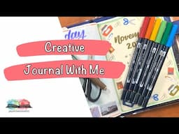 Creative Journal With Me - 20 Minutes in my Hobonichi