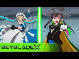 No quarter given: Meiko and Multi in a relentless fight 🔥 | BEYBLADE X EP4 | Official Clip