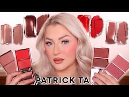 NEW PATRICK TA BLUSHES First Impressions | 4 NEW SHADES